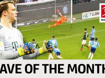 Top 5 Saves in January 2019 – Vote for your Save of the Month
