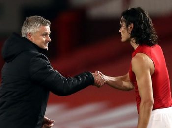 Premier League | Cavani’s experience and attitude has given everyone of us a lesson: Solskjaer