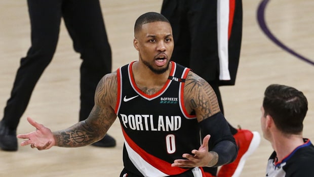 Damian Lillard Portland Trail Blazers