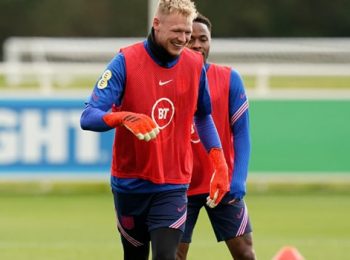 Arsenal’s Aaron Ramsdale aims to be England’s number one at the FIFA 2022 World Cup