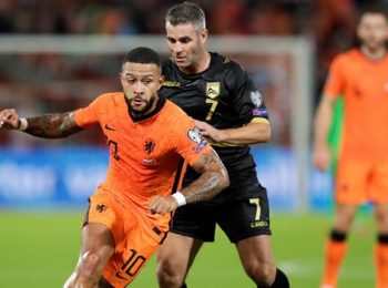 Holland smashes six past Gibraltar