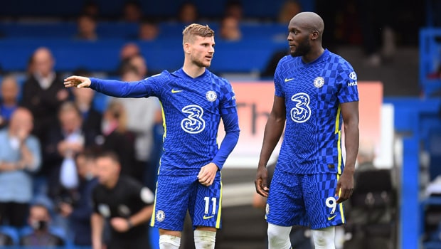 Romelu Lukaku and Timo Werner Chelsea