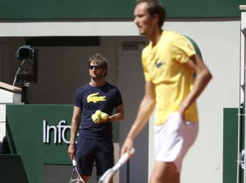 Daniil Medvedev’s coach Gilles Cervara lauded Novak Djokovic after the Paris Masters win