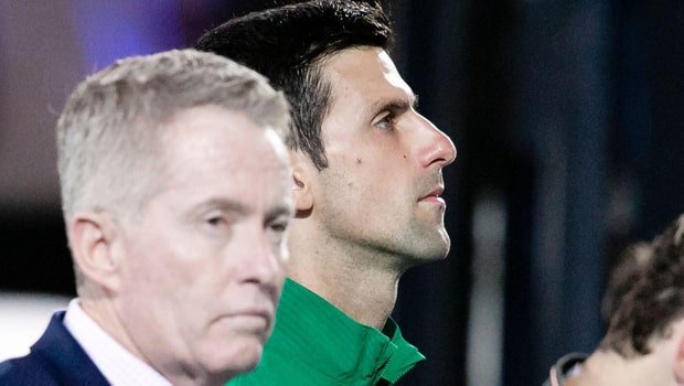 Craig Tiley Novak Djokovic