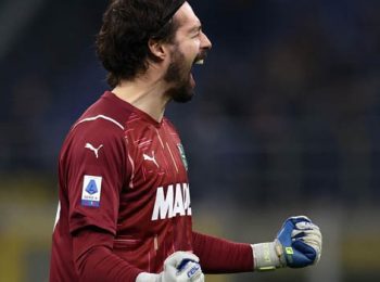 Sassuolo stops Inter from topping the Serie A table