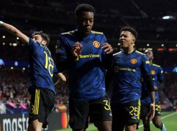 Anthony Elanga scores to deny Atletico Madrid victory over United