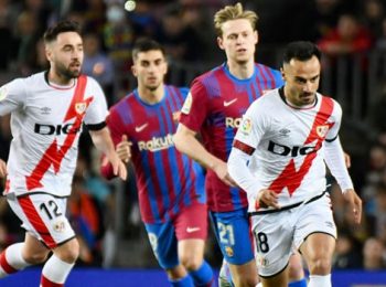 Barcelona lose to Rayo Vallecano at Camp Nou