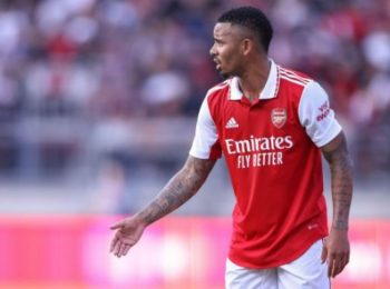Gabriel Jesus happy to be back after goal In Arsenal’s win over Man United