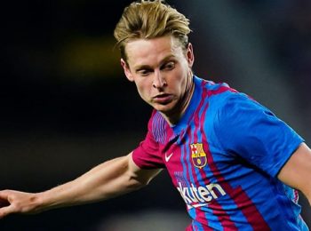 Barcelona exercise caution as Frenkie de Jong returns to training